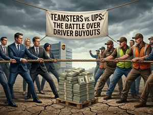 Image for Signed, Sealed, Resigned? Teamsters and UPS Reach Buyout Agreement